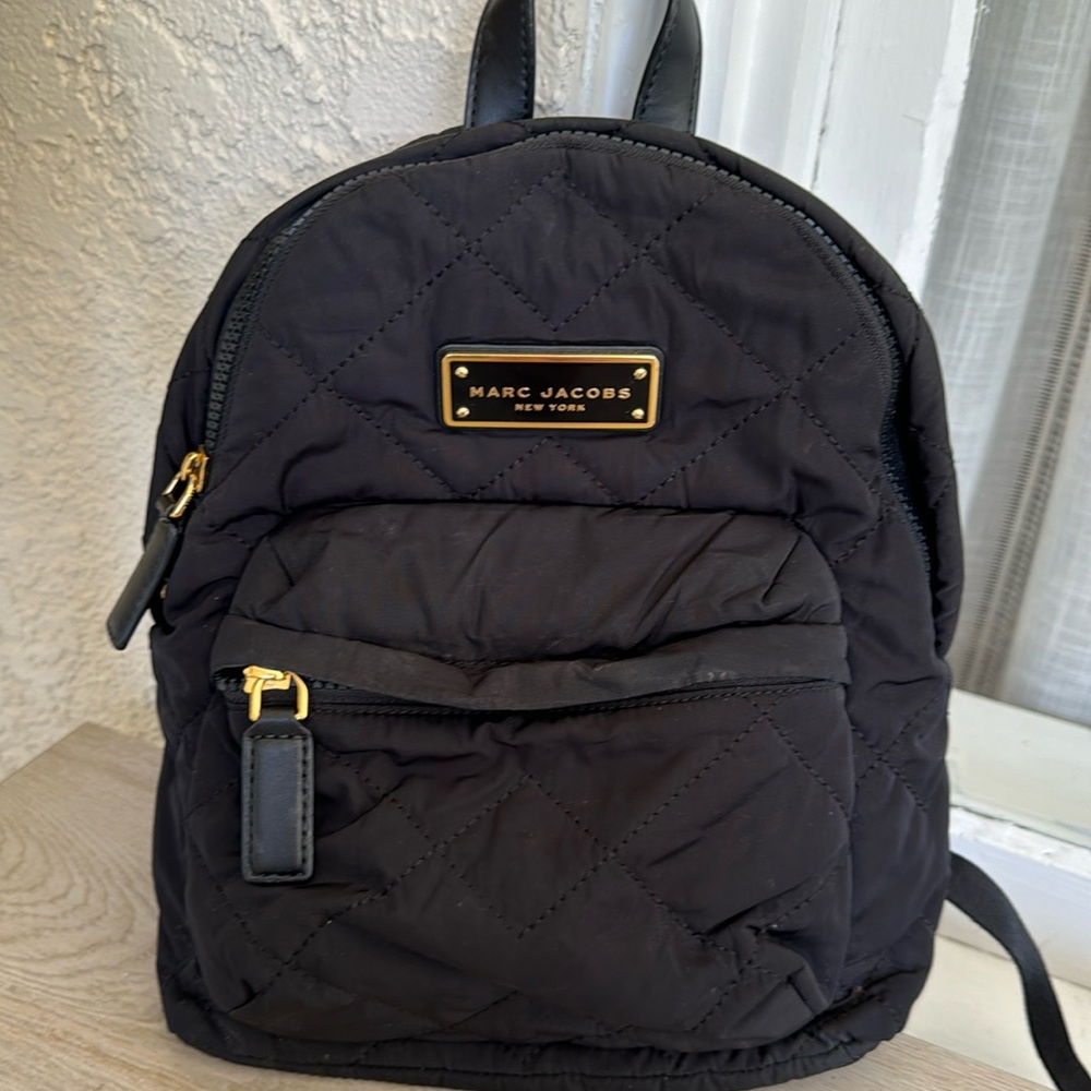 Marc Jacobs Quilted Nylon Backpack